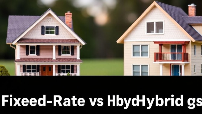 Understanding the Differences Between a Fixed-Rate and a Hybrid Mortgage