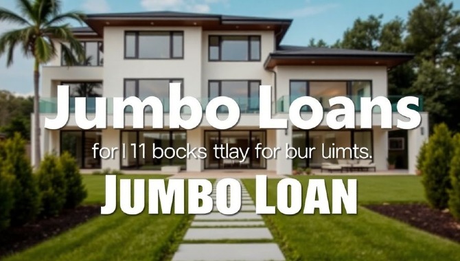 What Is a Jumbo Loan and When Might You Need One